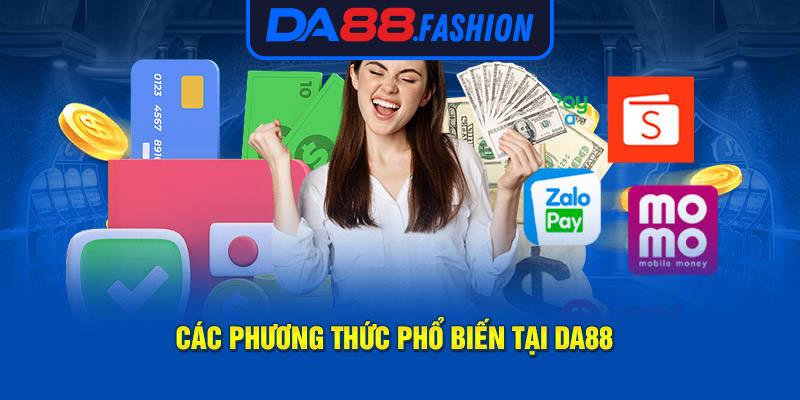 Các phương thức phổ biến tại Da88 