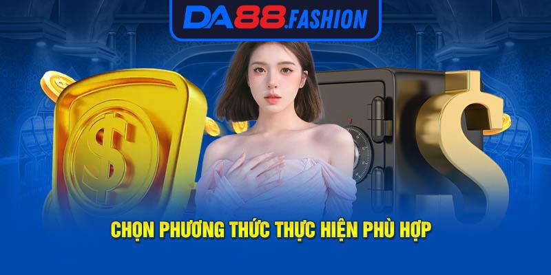 Chọn các phương thức phù hợp